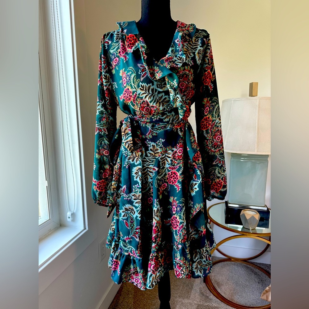 Ranna Gill wrap Dress